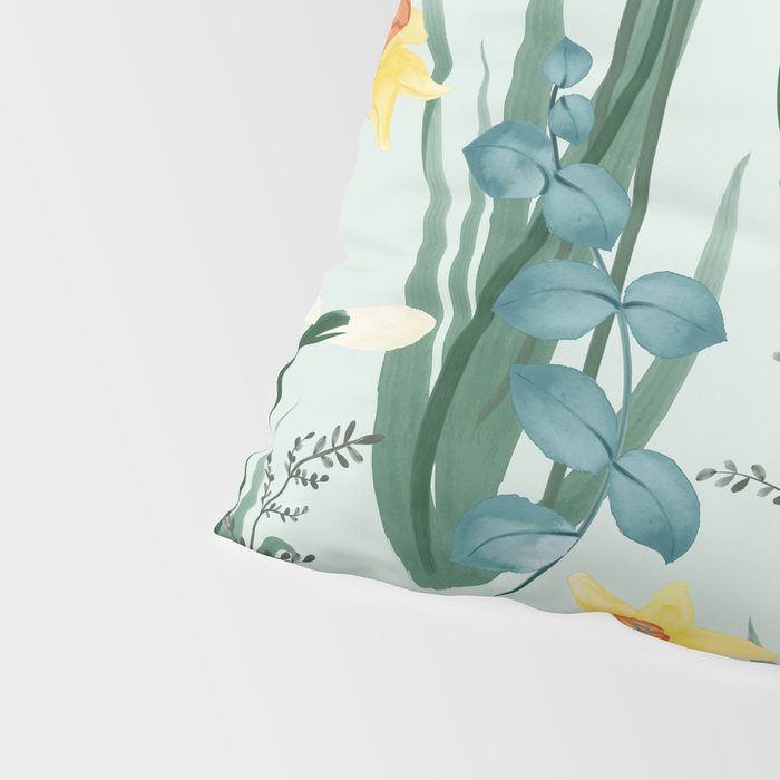 Daffodil Rumors Pillow Sham Gallery Image 4