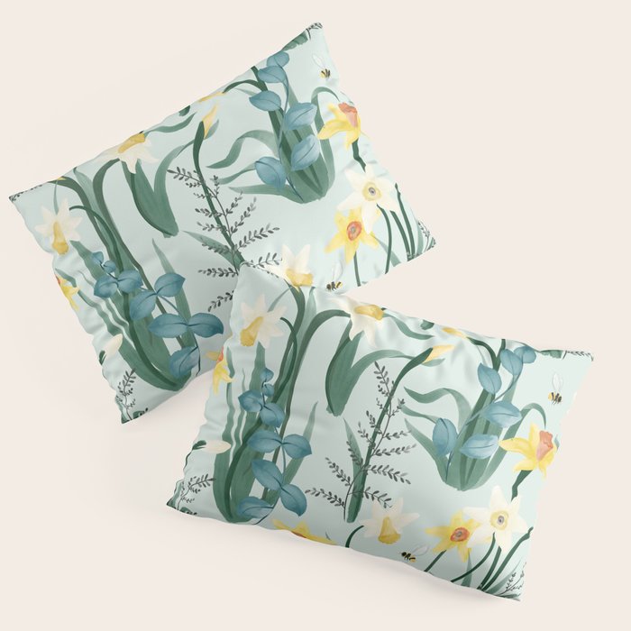 Daffodil Rumors Pillow Sham Gallery Image 1