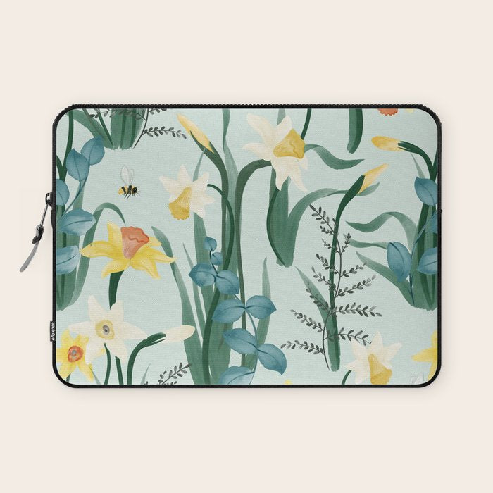 Daffodil Rumors Laptop Sleeve Gallery Image 1