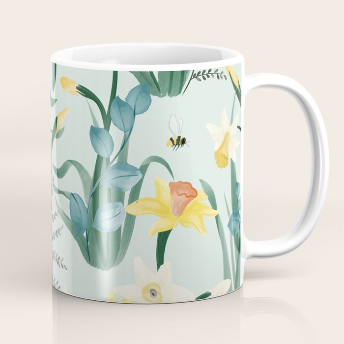 Daffodil Rumors Coffee Mug Gallery Image 1