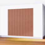 irregular striped dots - terracotta Wall Mural Gallery Image 2