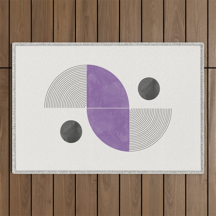Geometric Shape 03 Outdoor Rug Gallery Image 1
