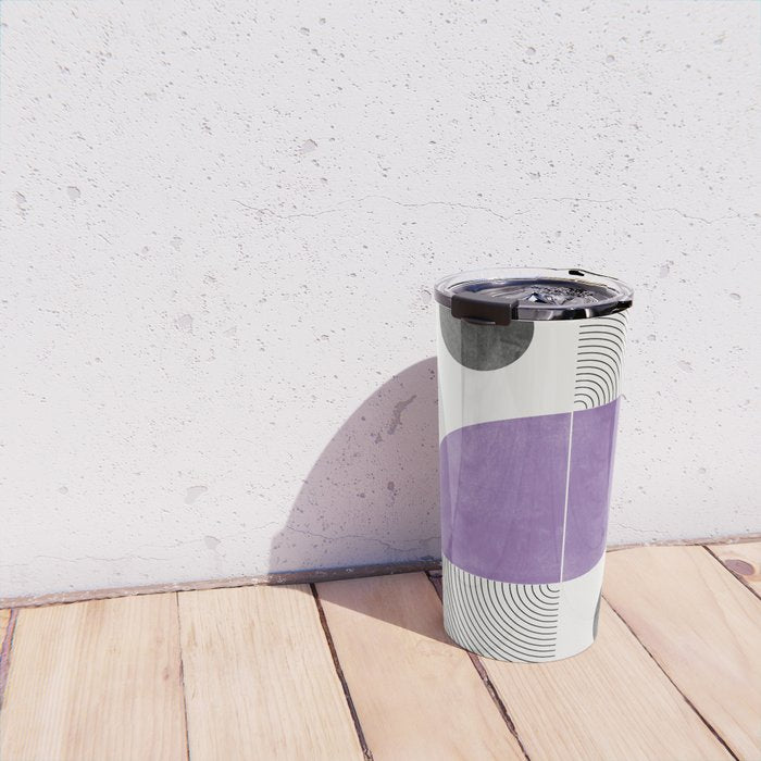 Geometric Shape 03 Travel Mug Gallery Image 4