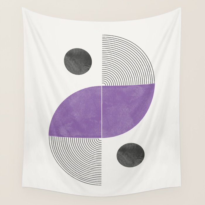 Geometric Shape 03 Wall Tapestry Gallery Image 4