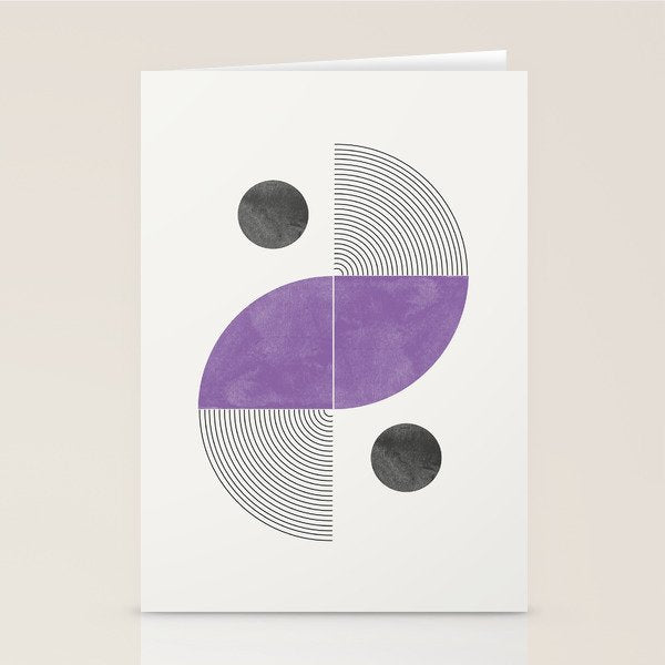 Geometric Shape 03 Stationery Card Gallery Image 2