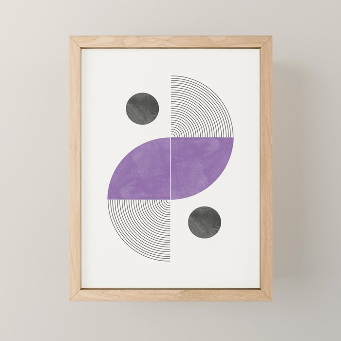 Geometric Shape 03 Mini Art Print Gallery Image 1