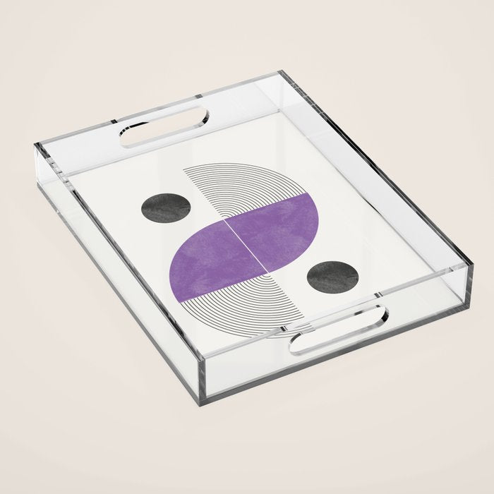 Geometric Shape 03 Acrylic Tray Gallery Image 1