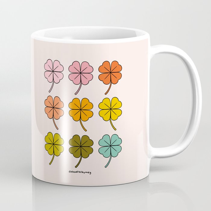 Rainbow Clovers Coffee Mug Gallery Image 1