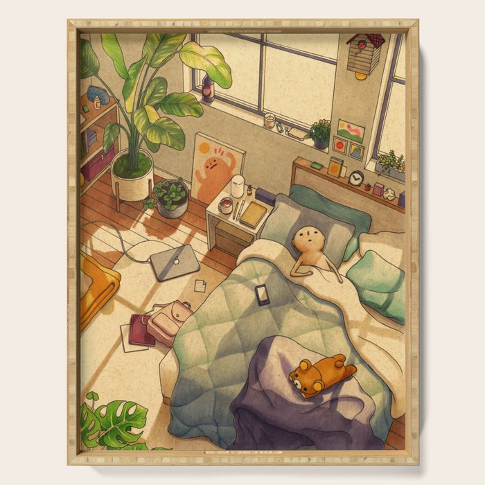 Afternoon Nap Serving Tray Gallery Image 1