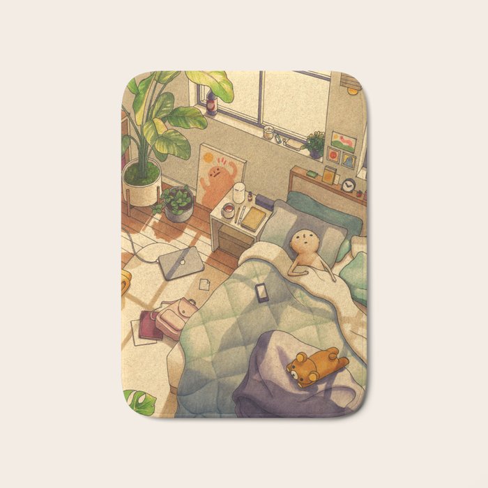 Afternoon Nap Bath Mat Gallery Image 1