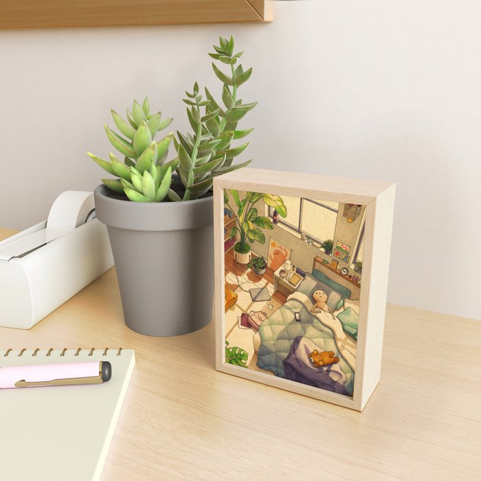 Afternoon Nap Mini Art Print Gallery Image 2