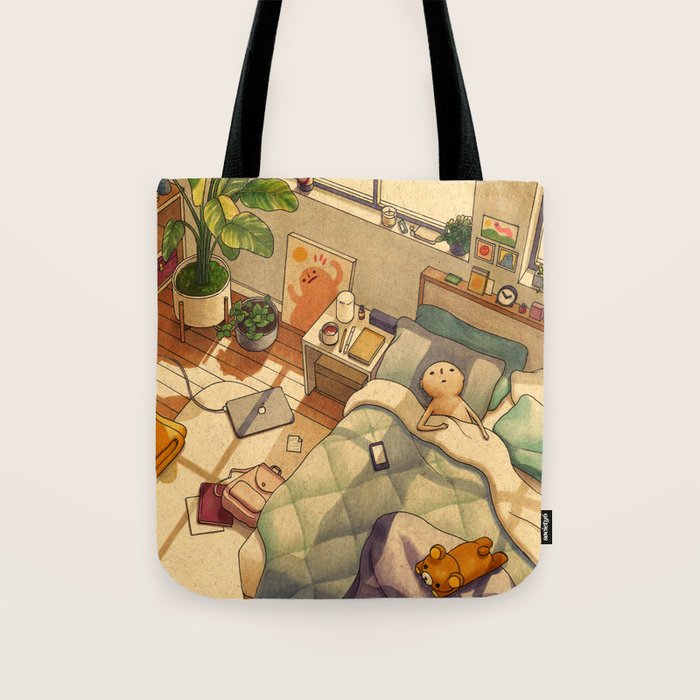 Afternoon Nap Tote Bag Gallery Image 1