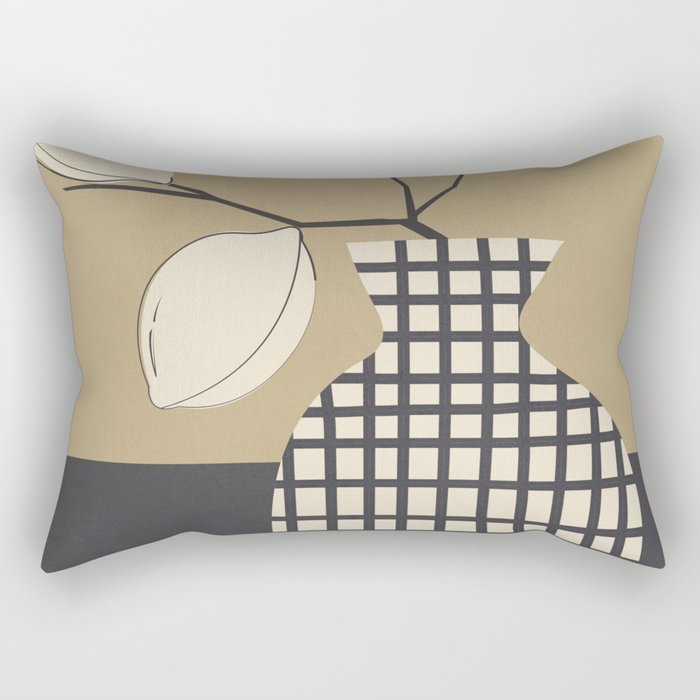 Lemon Stillness 8 Rectangular Pillow Gallery Image 1