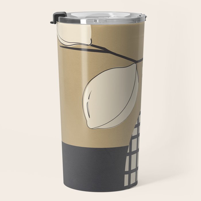 Lemon Stillness 8 Travel Mug Gallery Image 3