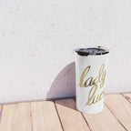Lady Luck - Gold Ink Travel Mug Gallery Image 4