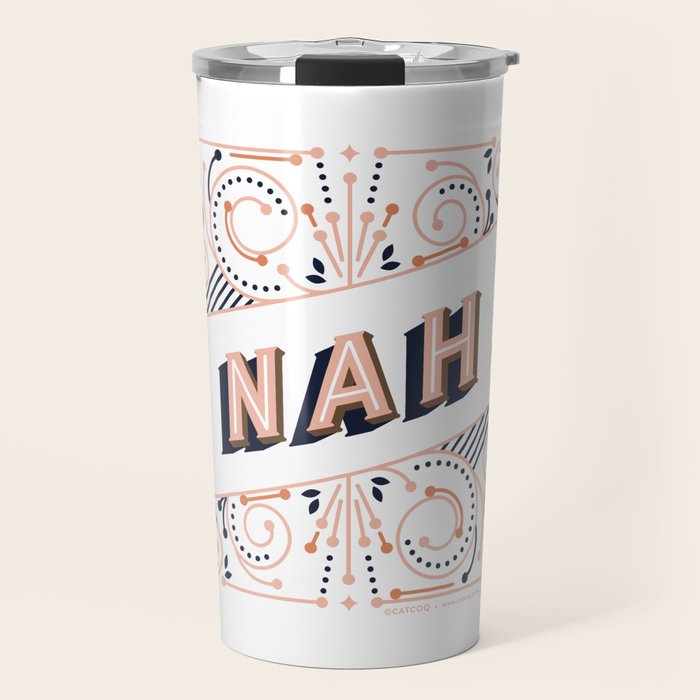 Nah - Peach Palette Travel Mug Gallery Image 1