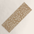 William Morris Acorn Pure Gilver Copper  Yoga Mat Gallery Image 1