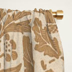 William Morris Acorn Pure Gilver Copper  Window Curtain Gallery Image 2