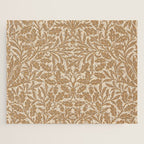 William Morris Acorn Pure Gilver Copper  Jigsaw Puzzle Gallery Image 1