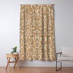 William Morris Acorn Pure Gilver Copper  Window Curtain Gallery Image 5