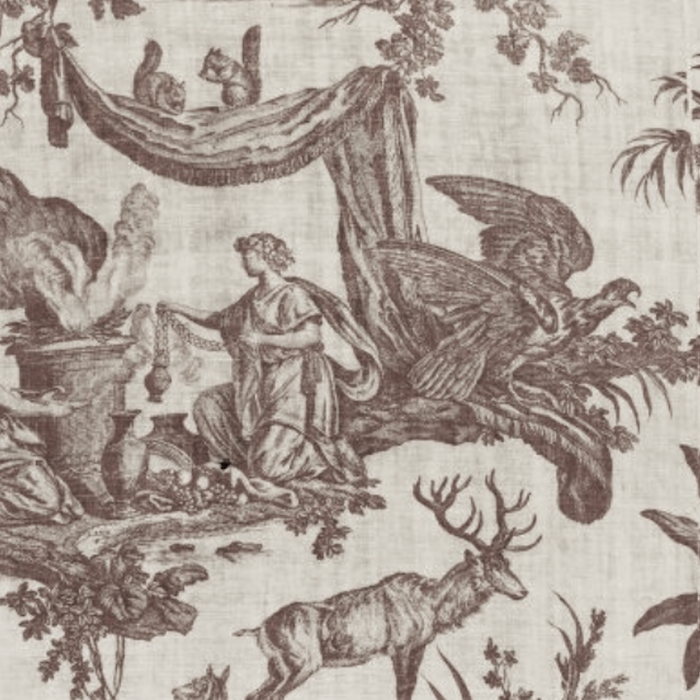 Antique 19th Century Exotic Animals French Tapestry Coffee Mug Gallery Image 2