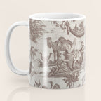 Antique 19th Century Exotic Animals French Tapestry Coffee Mug Gallery Image 3
