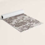 Antique 19th Century Exotic Animals French Tapestry Yoga Mat Gallery Image 2