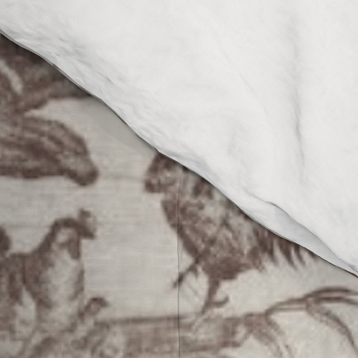 Antique 19th Century Exotic Animals French Tapestry Comforter Gallery Image 4