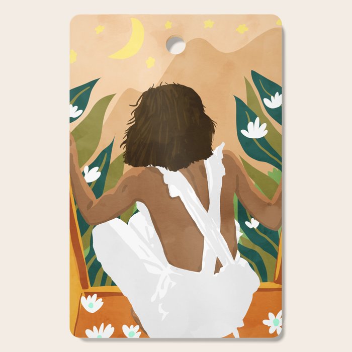 The wild world and a rebel heart Cutting Board Gallery Image 1