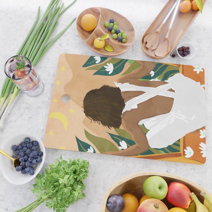 The wild world and a rebel heart Cutting Board Gallery Image 2