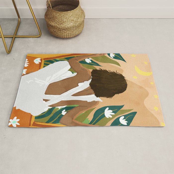 The wild world and a rebel heart Rug Gallery Image 1