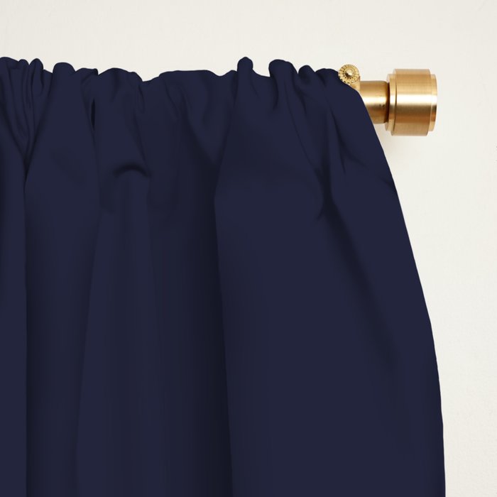 Vintage Retro Stripes Window Curtain Gallery Image 2