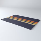 Vintage Retro Stripes Rug Gallery Image 3