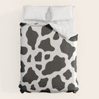 Black and White Cow Print Duvet Cover Gallery Image 6