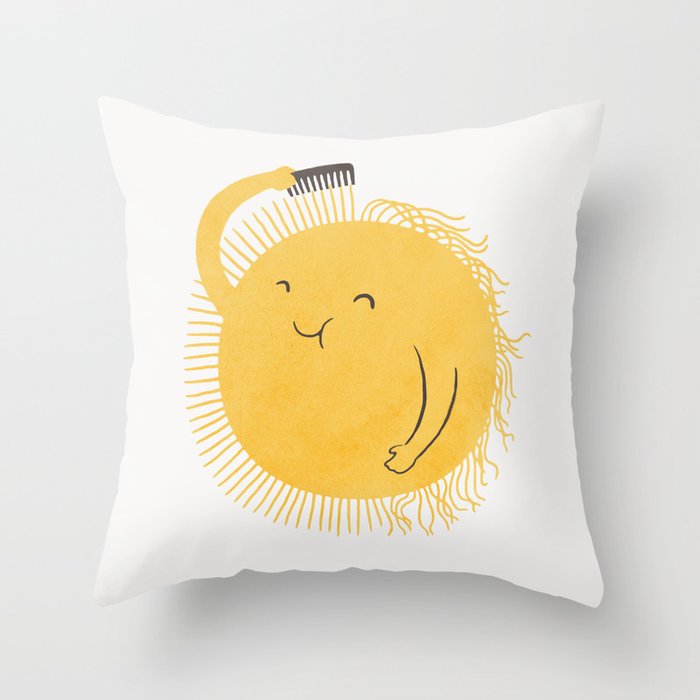 Good Morning, Sunshine Throw Pillow Gallery Image 6