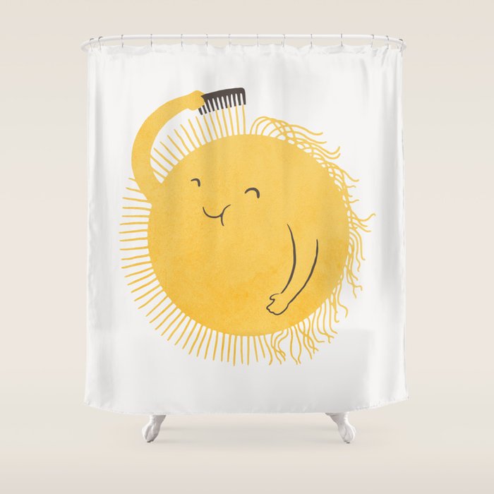 Good Morning, Sunshine Shower Curtain Gallery Image 1