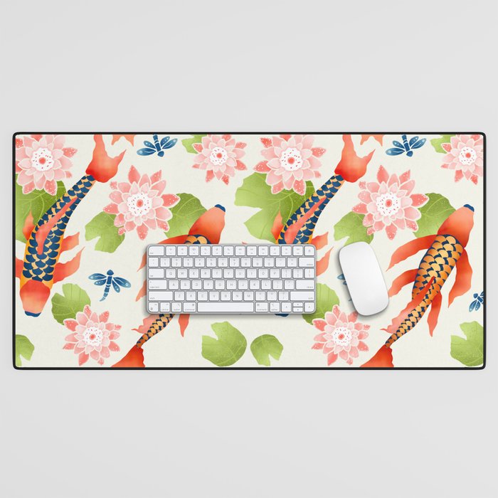 Koi Pond I Desk Mat Gallery Image 1