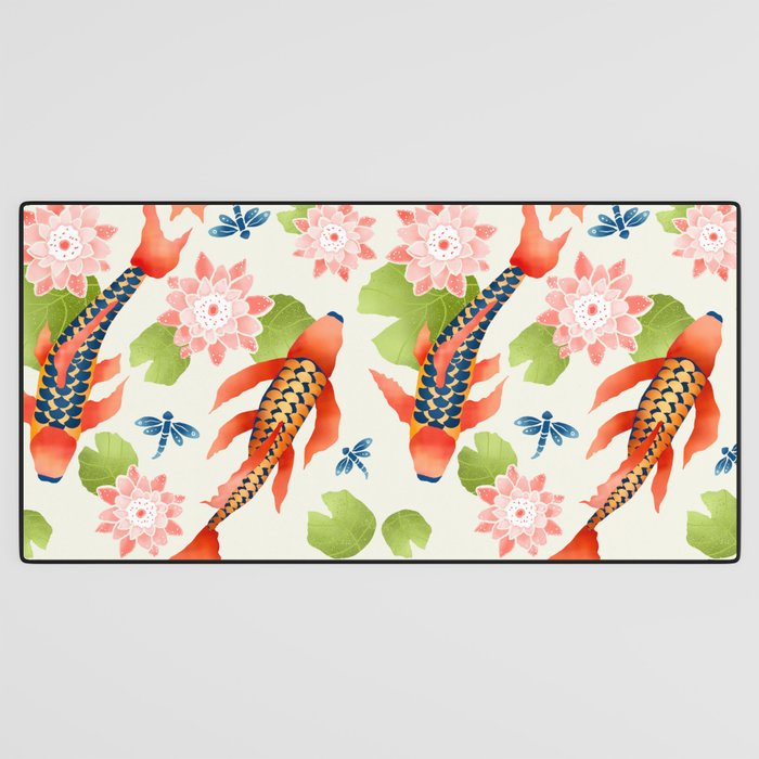 Koi Pond I Desk Mat Gallery Image 3