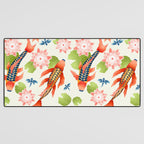 Koi Pond I Desk Mat Gallery Image 3