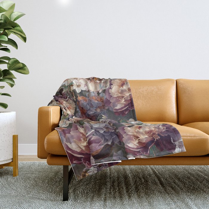 Garden of Eden VIII Throw Blanket Gallery Image 1
