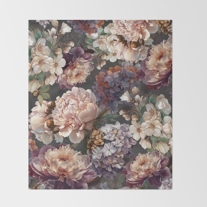 Garden of Eden VIII Throw Blanket Gallery Image 2