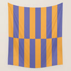 Strippy - Peri and Mango Wall Tapestry Gallery Image 4