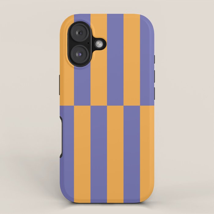 Strippy - Peri and Mango iPhone Case Gallery Image 1
