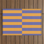 Strippy - Peri and Mango Outdoor Rug Gallery Image 1