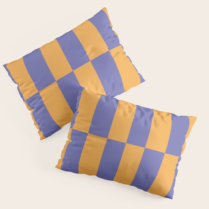 Strippy - Peri and Mango Pillow Sham Gallery Image 3