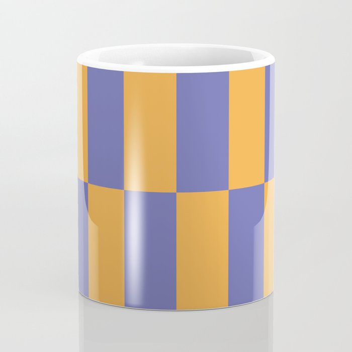 Strippy - Peri and Mango Coffee Mug Gallery Image 4