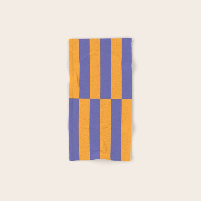 Strippy - Peri and Mango Bath Towel Gallery Image 1