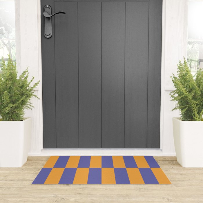 Strippy - Peri and Mango Welcome Mat Gallery Image 3