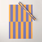Strippy - Peri and Mango Wrapping Paper Gallery Image 1