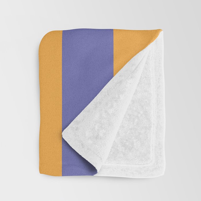 Strippy - Peri and Mango Throw Blanket Gallery Image 3